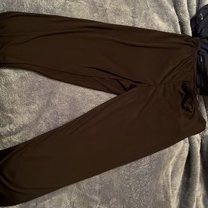 CuddlDuds black layering pants size large